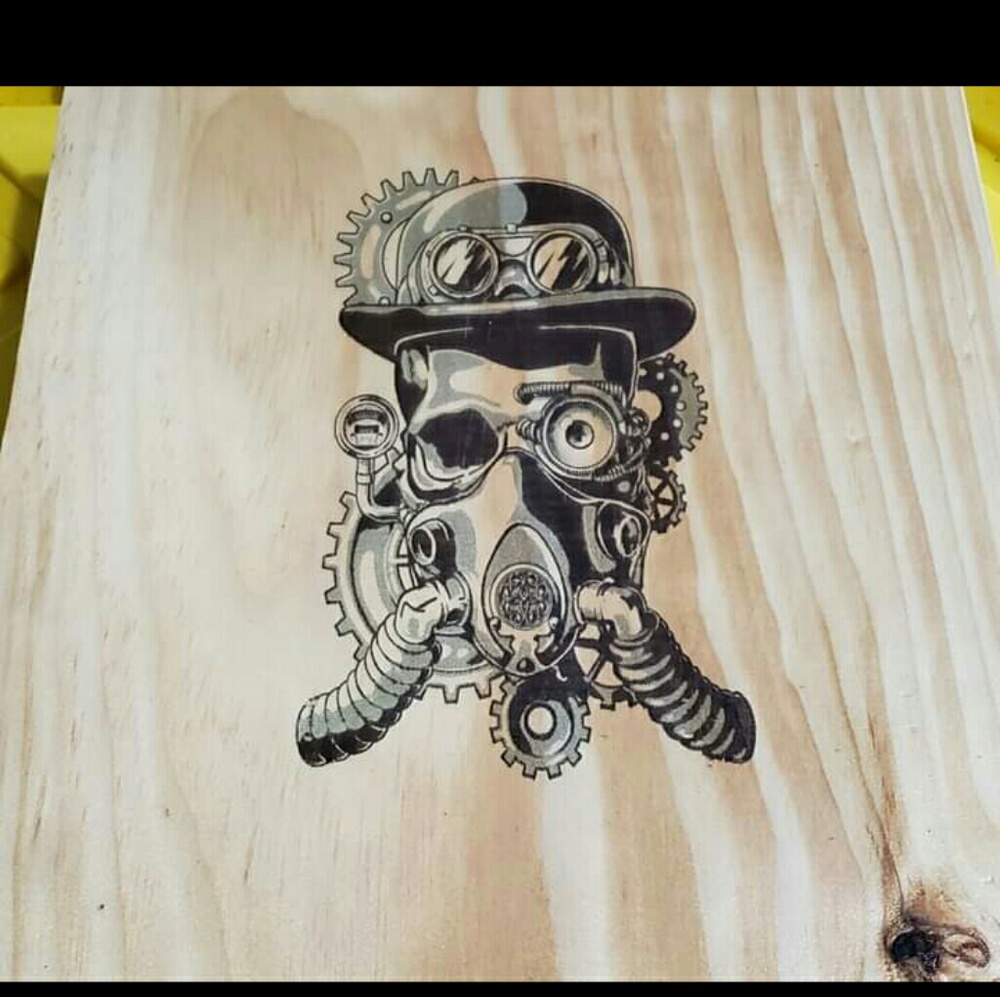 Handmade Steampunk themed wall hanging 🌻